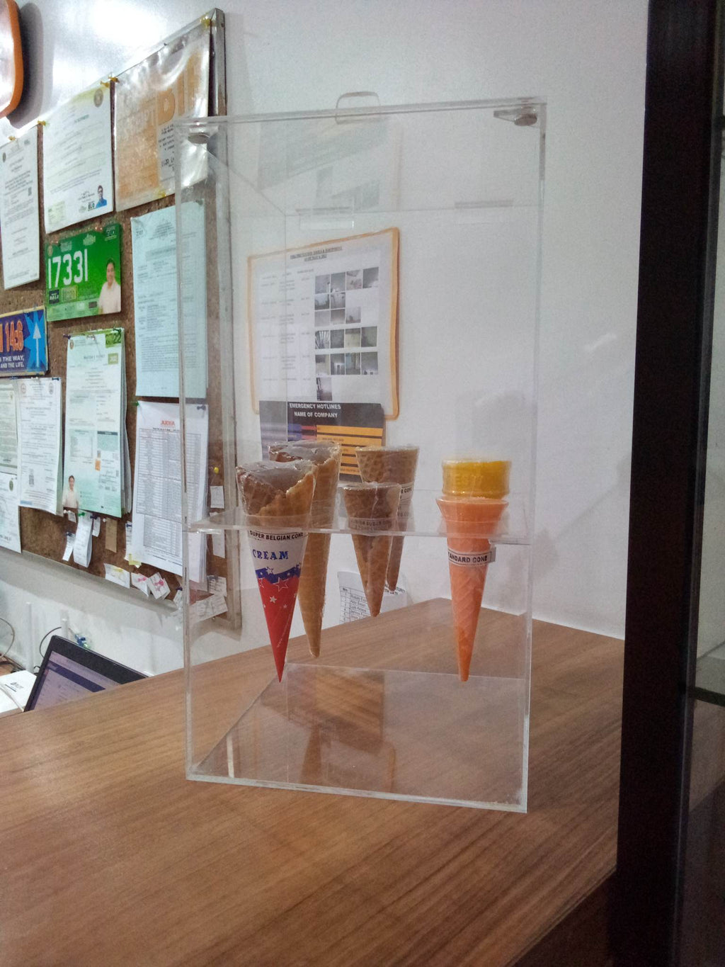 Acrylic Cone Holder