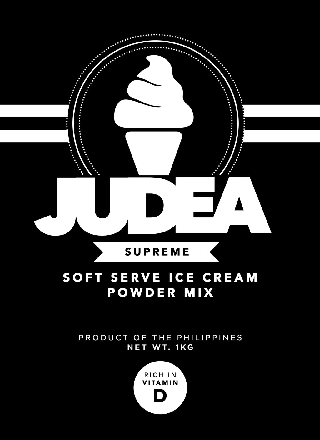 Judea Soft Serve Ice Cream Premix - Supreme