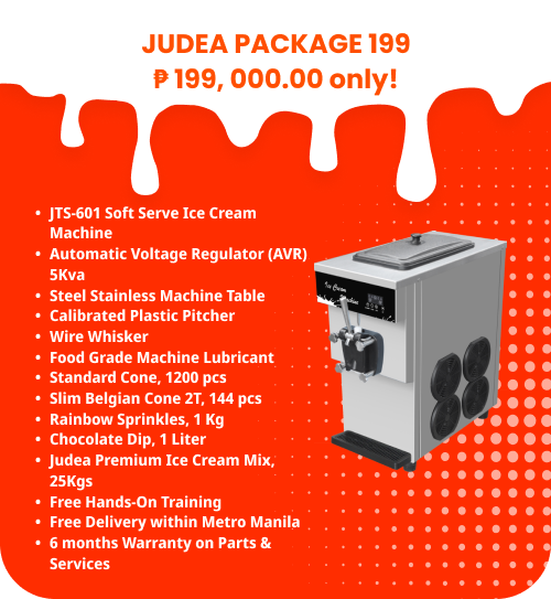 Judea Package 199 Soft Ice Cream Business Package Judea Enterprises