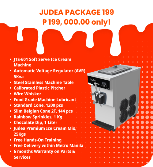 Judea Package 199 - Soft Ice Cream Business Package