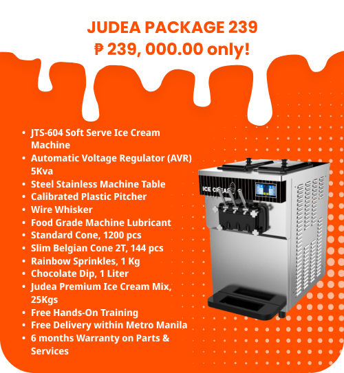 Judea Package 239 - Soft Ice Cream Business Package